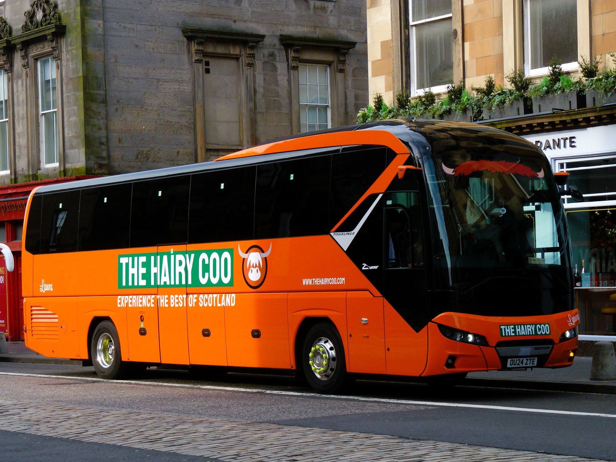 A Hairy Coo Bus