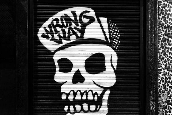 punk rock graffiti