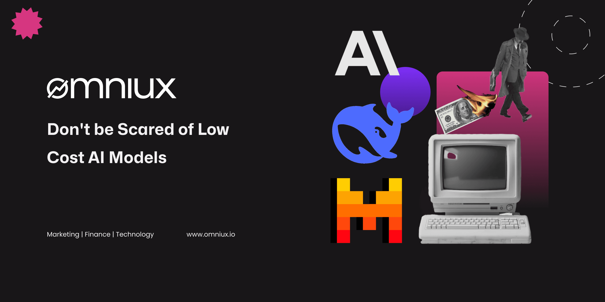 Don't be scared of low-cost AI models. A blog article