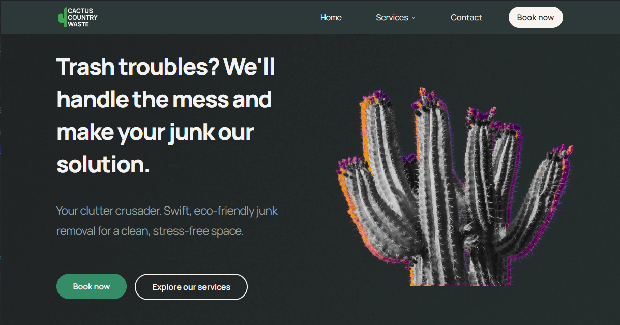 Cactus Country Waste hero image