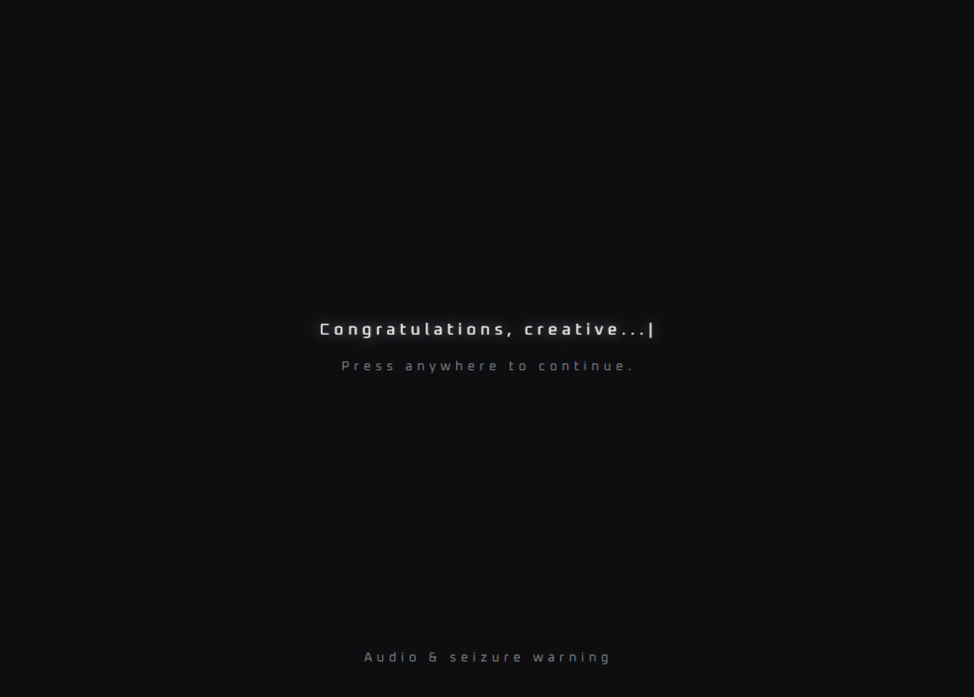 Interactive Website Intro for Kantoria.io