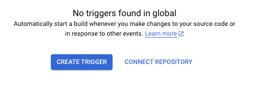 Create a New Trigger (GCP)